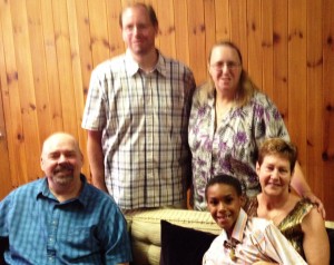 Please extend a hearty welcome to Caldwell's newest members, who joined Sunday (from left) Frank Bowers, Michael Luther, Lynda Byrd, Anthony Byrd     and Denise Furr.  Please join them for a Newcomer Welcome lunch after worship this Sunday.