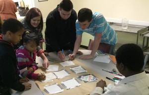 In Youth Group last Sunday, the young faithful at Caldwell created "prayer flags" to be used to decorate our campus. A prayer flag is a colorful rectangular cloth, often found strung along mountain ridges and peaks high in the Himalayas. They are used to bless the surrounding countryside and for other purposes. Prayer flags are believed to have originated with Bon, which predated Buddhism in Tibet. Keep your eyes open for this expression of hope.