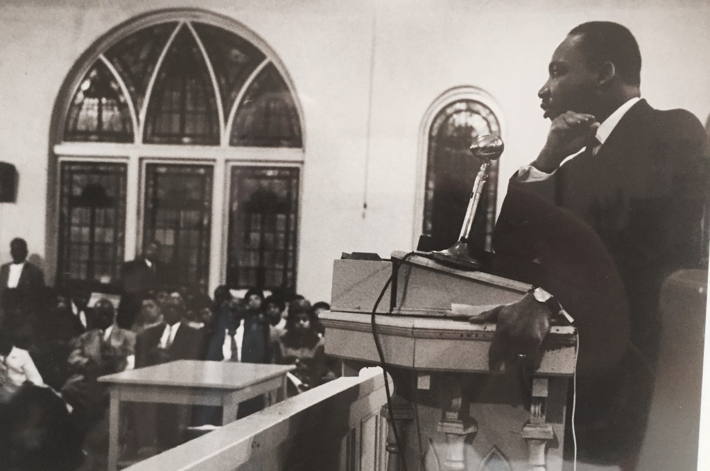 In the early 1960s, my father interviewed Dr. Martin Luther King Jr. for an article in the Saturday Evening Post. This photograph was taken at that time.