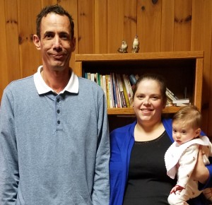 Welcome our newest members (unrelated): Gregory Gardner and Anna Holloway and baby Evie. Come to the Newcomers lunch after worship Sunday to meet them and hang out with others new to here and long-time.