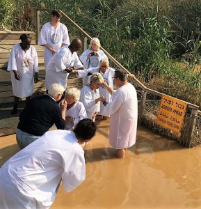 What a a thrill it was to wade into the same Jordan River where John the Baptist worked and affirm the baptisms of the travelers on our recent trip to Israel.