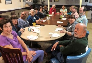 Every four years, it's Caldwell's turn to host six weeks of lunch and worship on Wednesdays for our neighborhood congregations. This magnificent crew made it look easy - though LOTS of work was involved. After today's final service, the crew celebrated the fun of a job well done. THANK YOU!