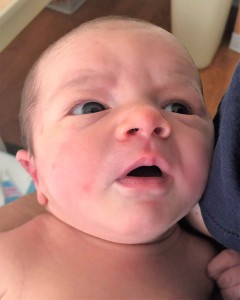  Welcome Patrick Harding Jr., son of Tyler and Pat and brother to Georgia. All are doing well. 